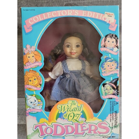 Wizard of Oz Toddlers - Dorothy #8861 Collectors Edition - 1993 Sky Kids NIB - Picture 2 of 10